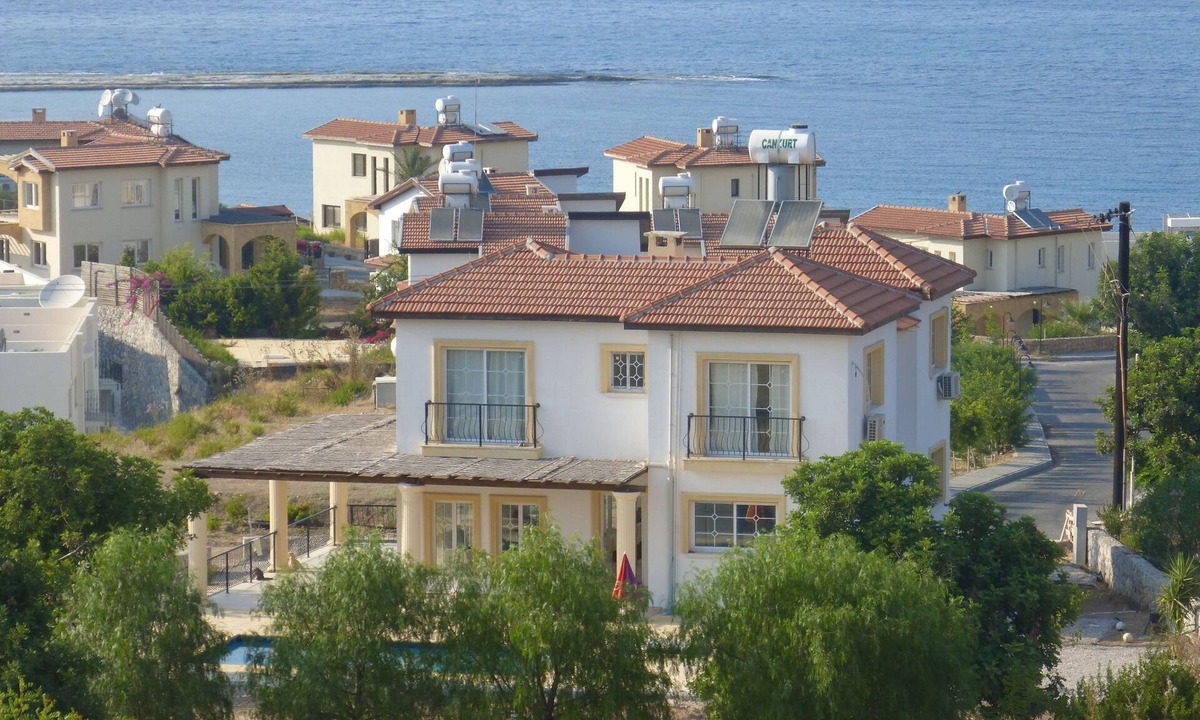 Bahceli Villa | Extravagant villa in Northern Cyprus with breathtaking sea views.