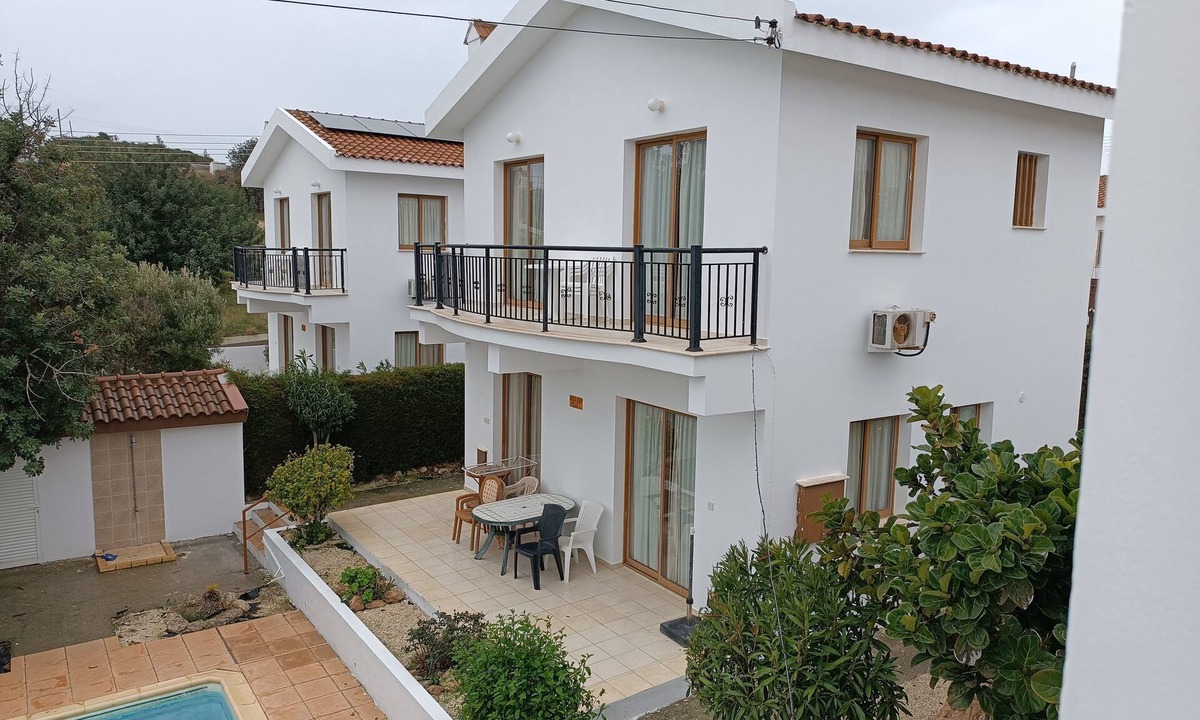 Pissouri Villa | Kapsalia Villas In Walking Distance From Village Square With Sea &mountain views