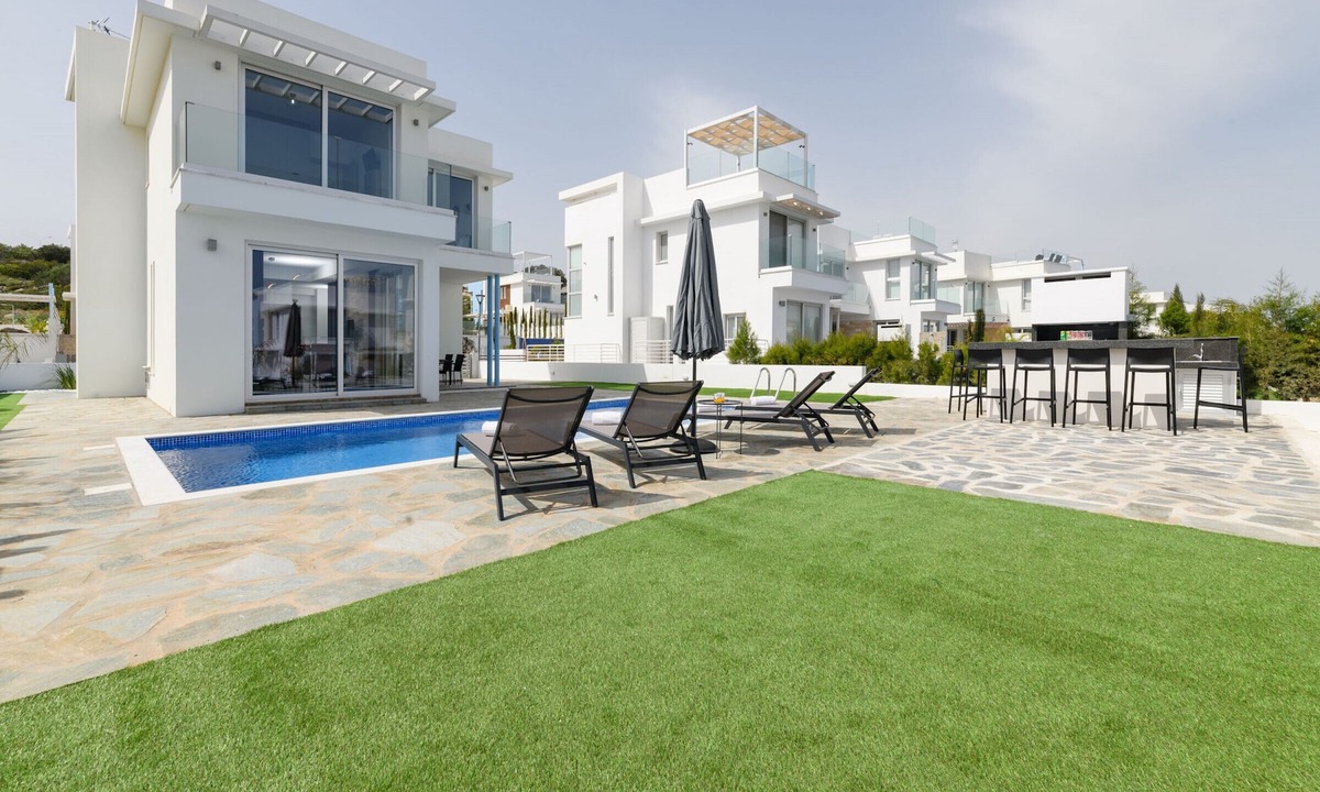 Protaras Villa | Mylos Lifestyle Seaview Villa #10 - Exquisite 2-bedroom for stylish holidays