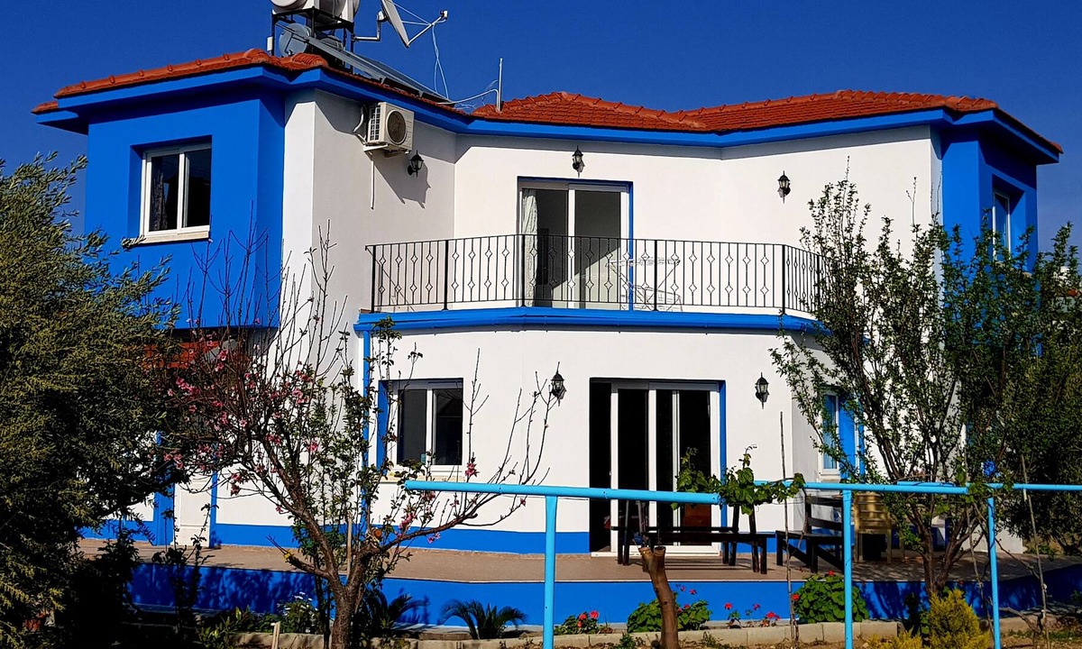 Kyrenia District Villa | Olive Tree Villa 3 Double Bedrooms With Spectacular Mountain Sea View
