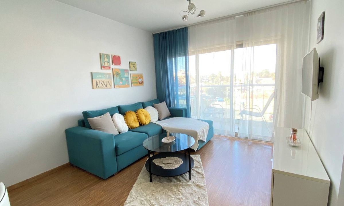 Larnaca Apartment | One-bedroom seafront apartment on Mackenzie with stunning sea views.