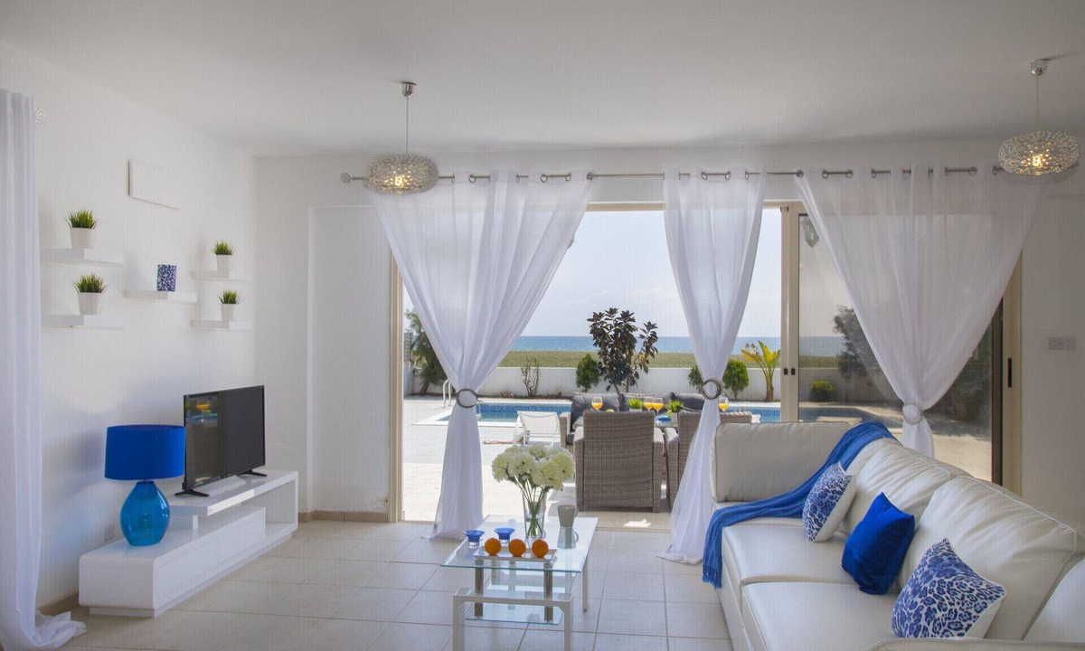 Mazotos Villa | Picture Renting Your 5 Star Beachfront Villa, Larnaca Villa 1395