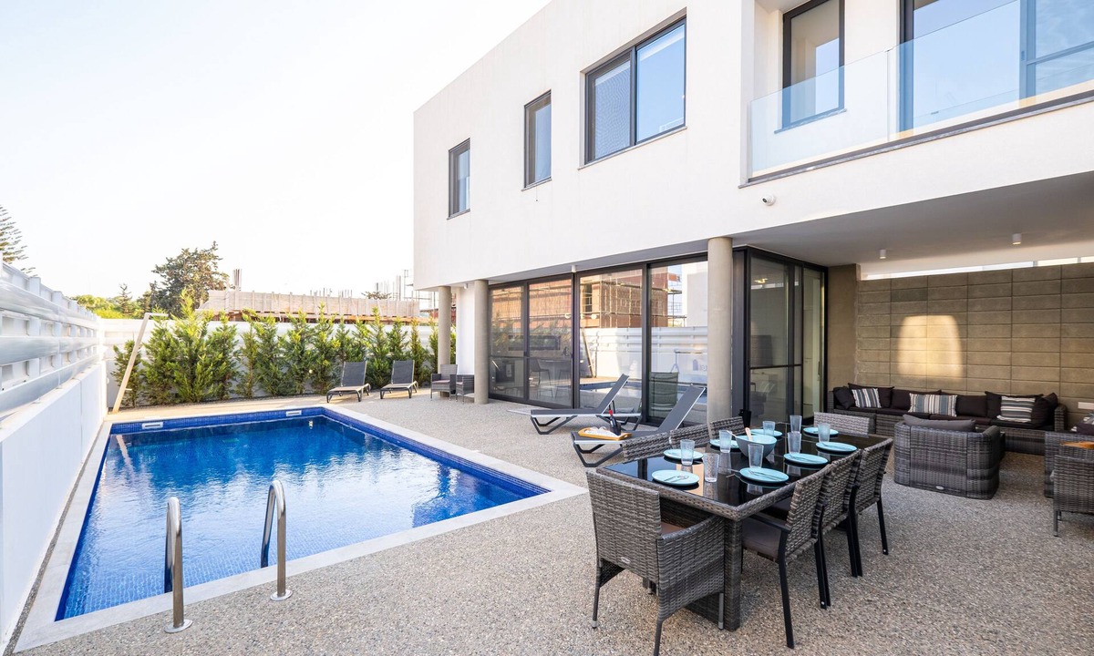 Cape Greko Villa | Protaras Almaria Villa #7 is a modern luxury villa with all the amenities