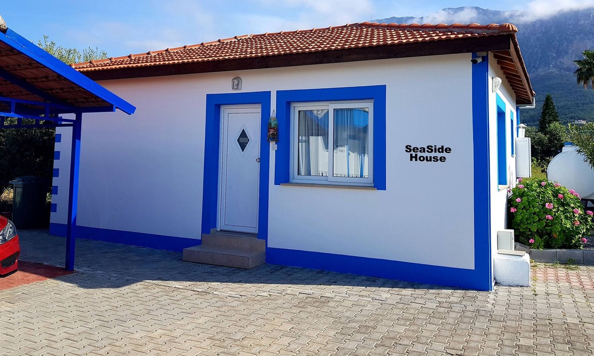 Kyrenia District House | Seaside House 2 Double Bedrooms With Spectacular Mountain Sea View