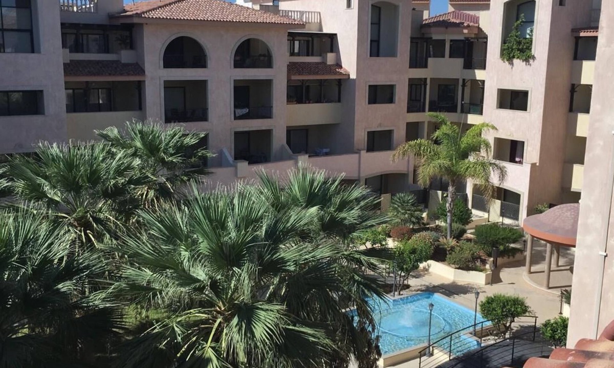 Paphos Apartment | Superbly located 2 Bed Paphos Penthouse with Sea Views from Private Roof Terrace