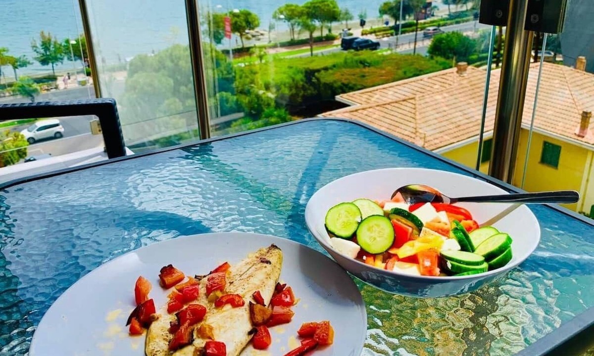 Limassol Apartment | Thalassa Sea View Suite, Sleeps 4, Wifi, Sat TV