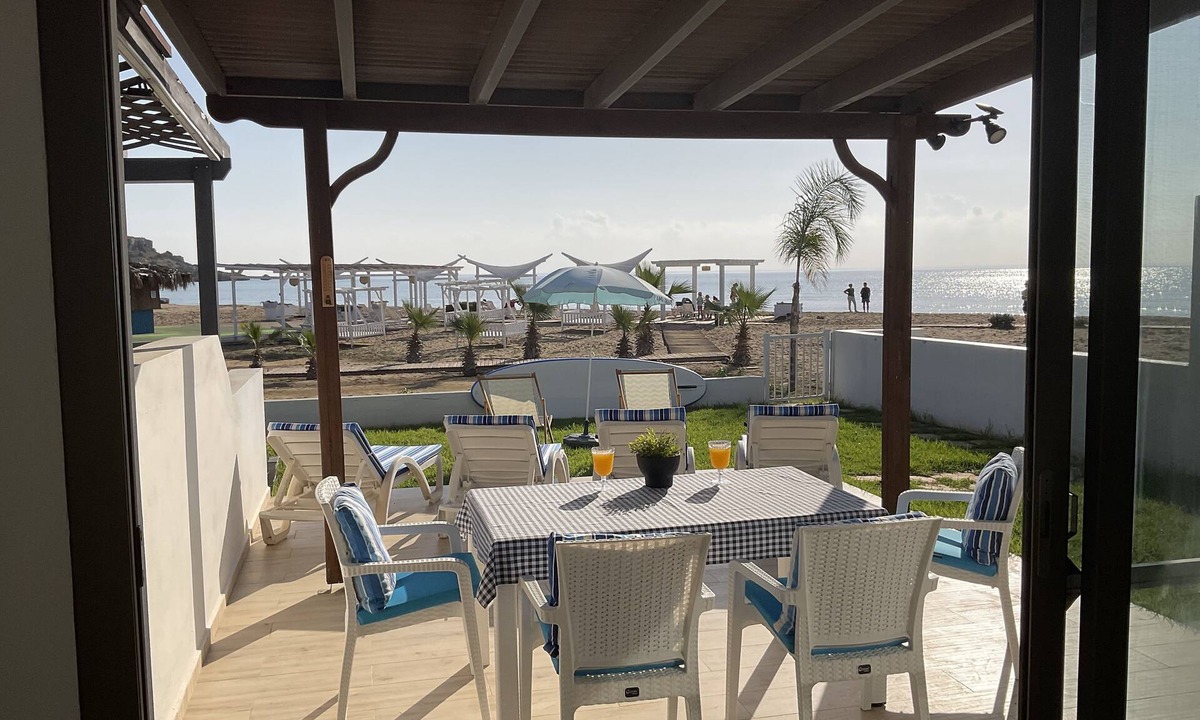 Gastria Apartment | The Best Apartment on the Beach - 8 steps from the private terrace