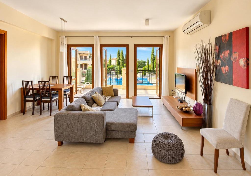 Kouklia Apartment | Theseus Village - 2 Bed Apartment with Pool View, Aphrodite Hills