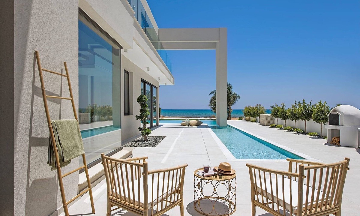 Ayia Thekla Villa | Thrilling Beachfront Cyprus Villa | Villa Poseidon | 6 Bedrooms | Breathtaking