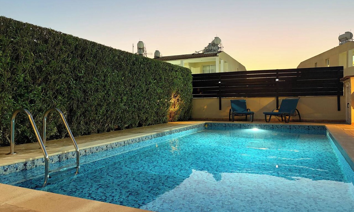 Universal House | Two Bedroom Semi-detached House With Private Pool, A/c, Wifi in Kato Paphos