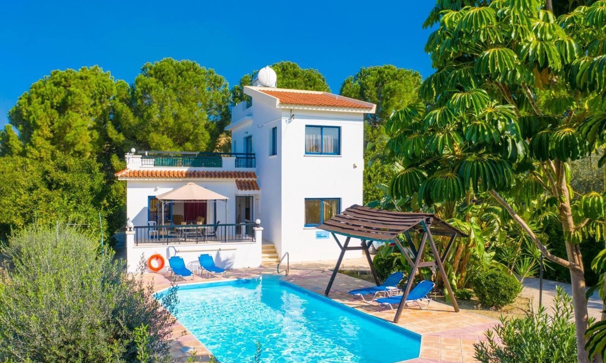Polis Villa | Villa Charoula Tria Large Private Pool, A/C, WiFi