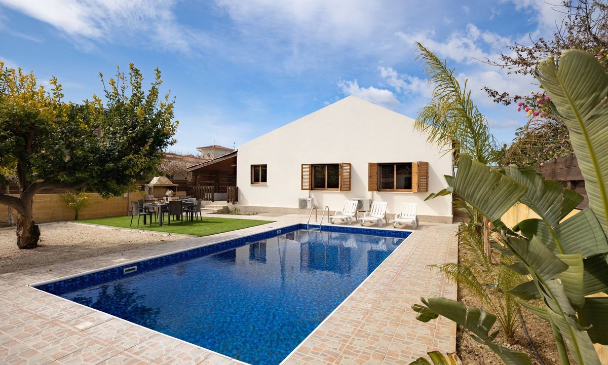 Ayia Marina Chrysochous Villa | Villa Majestic with Private Pool, just a breath away from the beach