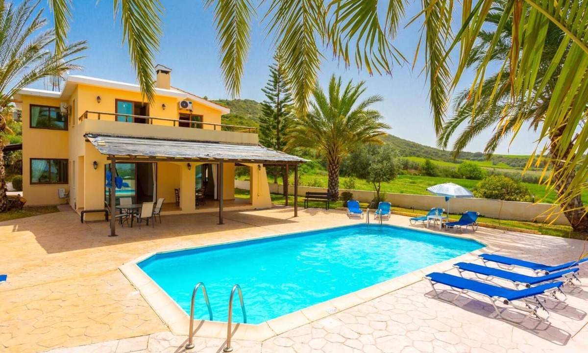 Polis Villa | Villa Noni Large Private Pool, A/C, WiFi