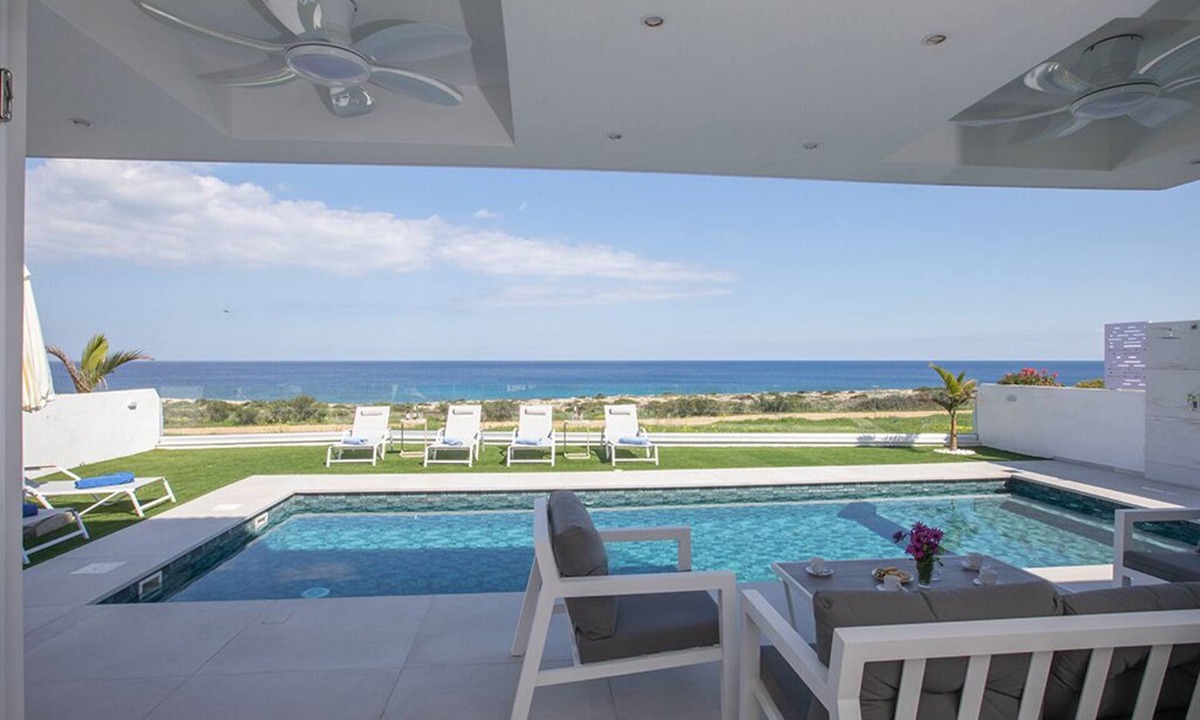 Cape Greko Villa | Villa Roxy, Fantastic 3BDR Seafront Protaras Villa with Pool