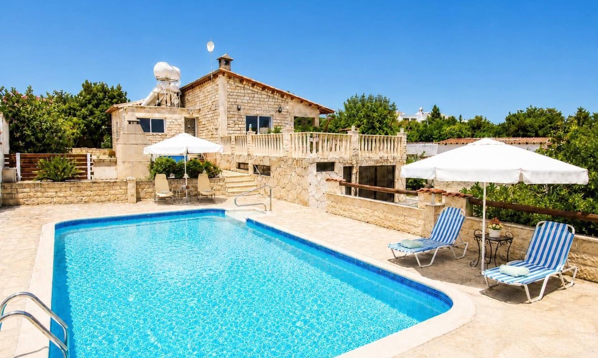 Latchi Villa | Villa Stone House - Two Bedroom Villa, Sleeps 4
