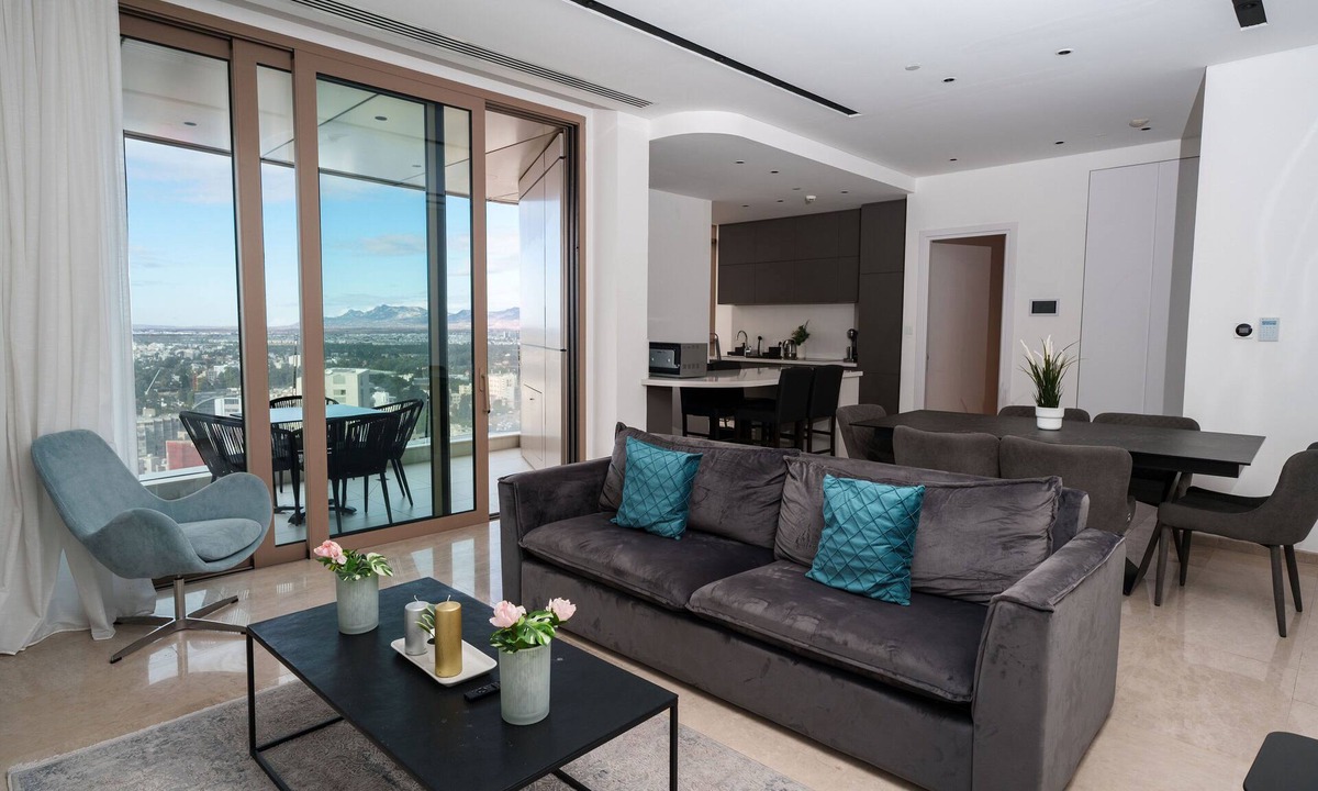 City Centre Apartment | WealthyStays Nicosia Heights