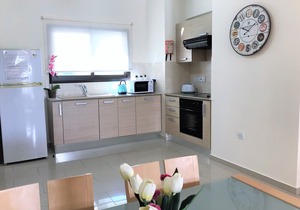 Kyklades Resort DPSAH03-A Colorful Two Bed Apartment -Pool-Gym in Paralimni