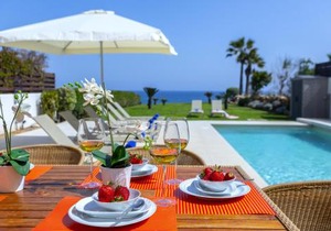 Protaras Beachfront Villa Pietra in Protaras
