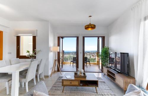 Aphrodite Hills Apartment | 1 bedroom Apartment Pyrgos with beautiful sea and sunset views, Aphrodite Hills Resort