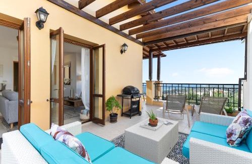 Aphrodite Hills Apartment | 1 bedroom Apartment Pyrgos with beautiful sea and sunset views, Aphrodite Hills Resort