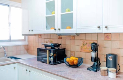 Larnaca Apartment | 2BR Sunrise Port View Apt Steps from Finikoudes