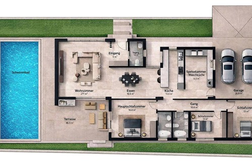 Vasilia Villa | 3-Bedroom Dream Homes Villa in Peaceful Yeni Boğaziçi with Large Swimming Pool