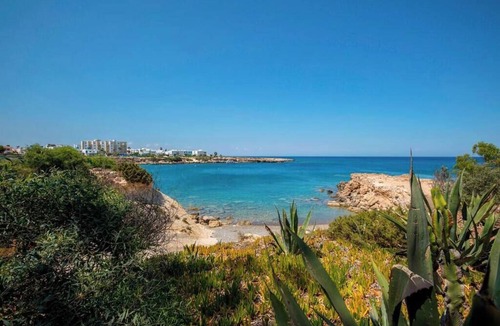 Protaras Villa | A Beachfront Villa with private Heated Pool (Additional charges apply)