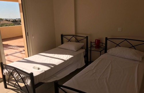 Mandria Apartment | Aphrodite Sands Resort - Penthouse with extremely spacious balcony