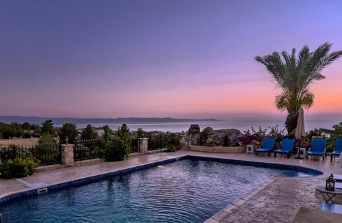 Ayia Marina Chrysochous Villa | Away-from-it-all, Exceptional Sea Views Sleeps 10