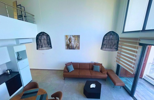 Kucukerenkoy Apartment | "Azure Pearl" Oceanfront Loft Apartment · Spacious Rooftop Terrace & Pool