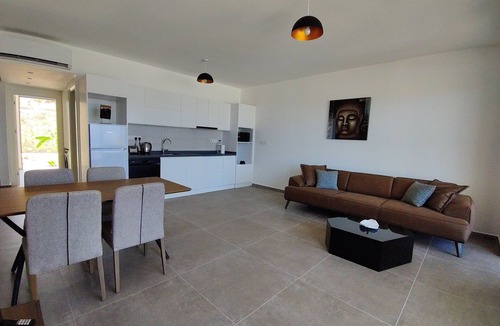 Kucukerenkoy Apartment | "Azure Pearl" - Wake Up by the Sea · Oceanfront Garden Retreat with Pool