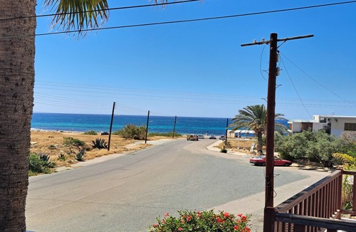 Paphos House | Beachside Villa. Sea and beach views. Free Paphos airport transfers free aircon