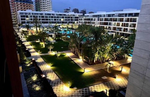 Trikomo Apartment | Charming studio with pool, sauna, gym, airco, TV, kitchen & stylish designs