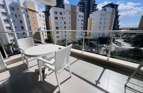 Trikomo Apartment | Cozy 1-bedroom studio in lovely Yeni Iskele with AC and fitness room