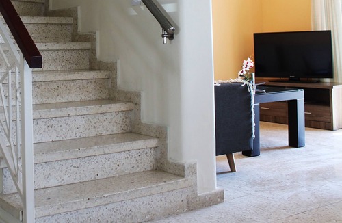 Pervolia House | Cozy Beachfront Villa with free wifi and parking ideal for family vacationers.