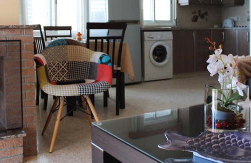 Pervolia House | Cozy Beachfront Villa with free wifi and parking ideal for family vacationers.