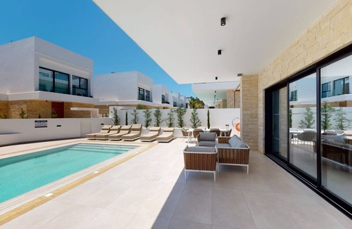 Cape Greko Villa | Endearing Cyprus Seaview Villa Nikea | 4 BDR | Private Pool | Prime Location |.