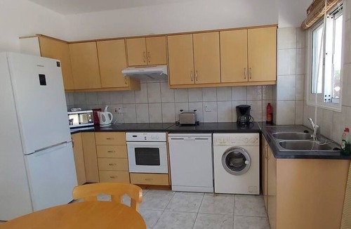 Latchi Apartment | Ground Floor 2-bedroom apartment in delightful Polis Chrysochous with AC