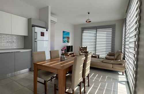 Karavas Apartment | Holiday 2-Bedroom Apartment in Alsancak Kyrenia Pool Terrace