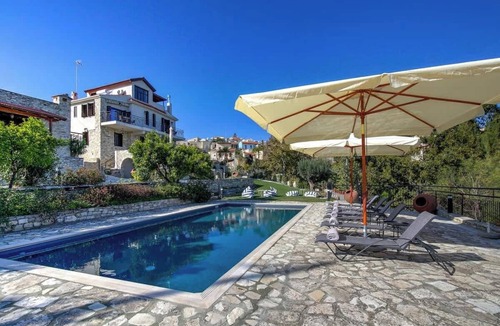Pano Lefkara House | Horizon View Lefkara Pool Garden Parking