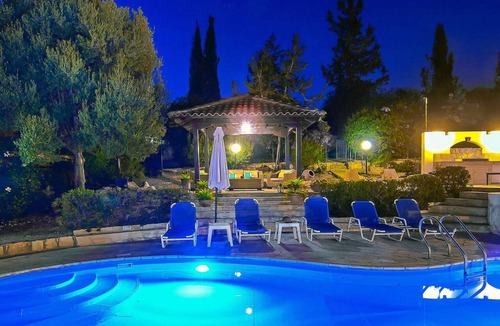 Pegeia Villa | Large Pool & Garden, Billiard, Peaceful Area, Near to the Sea, Coral Bay Paphos