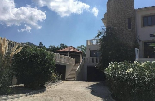 Bahceli House | Large villa with large pool, garden, sea, forest, mountain view and privacy