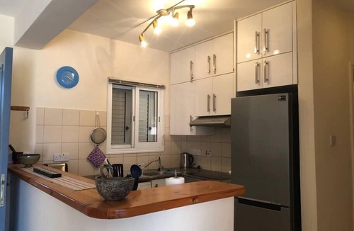 Paphos Apartment | Limnaria Villas - Comfy 2BR, 2 bath Ground Floor Apart. Pvt Garden
