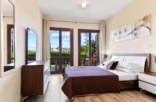 Aphrodite Hills Apartment | Lovely Ground Floor Apartment Pomos with Private Garden and Communal Pool - Aphrodite Hills Resort