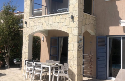 Tremithousa Villa | Luxury 3 bed villa with large infinity pool, stunning views over paphos harbour
