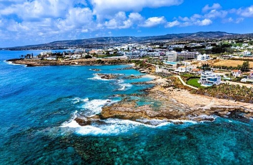 Kissonerga Villa | Luxury 5BR Villa in Paphos | Private Pool, Hot Tub & Sea Views | Family Retreat