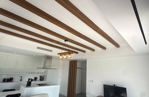 Karavas Apartment | Luxury Defne Suite – Pool, Balcony & Prime Alsancak Location