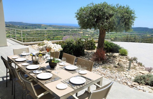 Choirokoitia Villa | Luxury, Private, Designer Villa With Heated Pool with Optional Staff to Assist