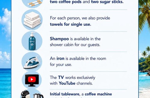 Limassol Apartment | Modern Studio 4 private Kitchenette and Bathroom
