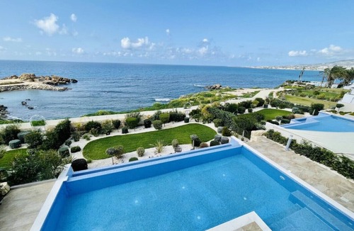 Paphos Villa | Olymp Luxury Villa D - A Seaside Haven of Elegance
